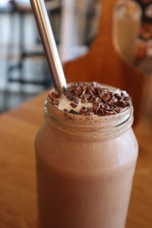 Smoothie at Street Organics in Takapuna