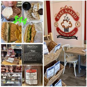 Cute but pricey... and food was just, eh. at Bare Naked Bakery & Cafe in Plainview