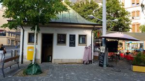 Vegiman kiosk at Vegiman - Feldberg Kiosk in Basel