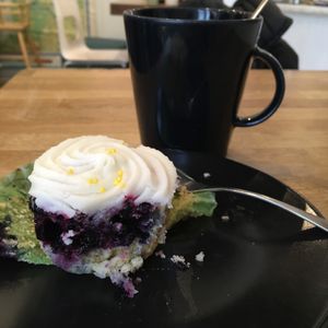 Ask for vegan bakeries! at Kaffila in Tampere