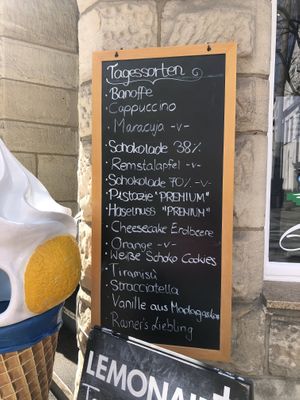 Menu   at Vana Eis - Die Manufaktur in Fellbach