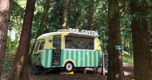 Between The Trees festival at Ice Green in Cardigan
