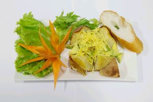 Khoai tây trái bơ phô mai tại iVegan Việt Nam at Doa Sen Vang - Phu Nhuan in Ho Chi Minh City