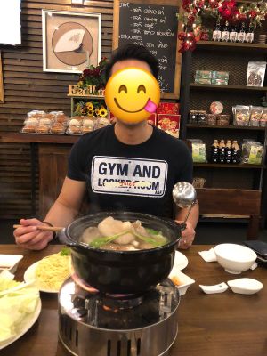 Mushroom steamboat at Doa Sen Vang - Phu Nhuan in Ho Chi Minh City