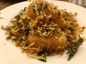 Roasted Tofu with Salt at Doa Sen Vang - Phu Nhuan in Ho Chi Minh City