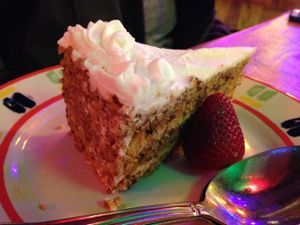 carrot cake at R. Thomas Deluxe Grill in Atlanta