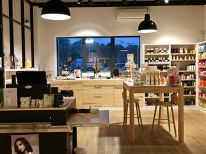 cosmetic department at Biodelice in Corsica