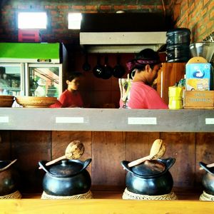 Vegetable Bar: red beans salad,  daal,  tofu&green beans,  spiced pumkin at Catur'z Coffee Club in 