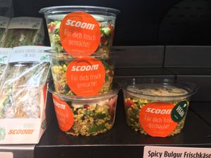 Vegan salad at HAM - Scoom - T1 in Hamburg