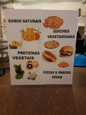 Options at Pecado Saudável in Porto