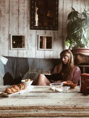A decoração é de um at Nautic Bar in Praia De Mira
