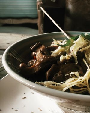 Cogumelos deliciosos!  at Nautic Bar in Praia De Mira