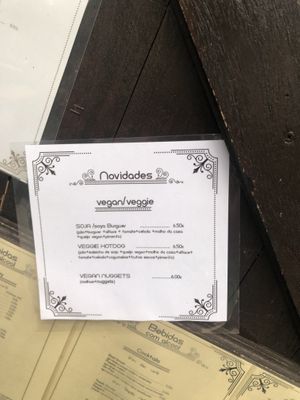 Menu at Nautic Bar in Praia De Mira