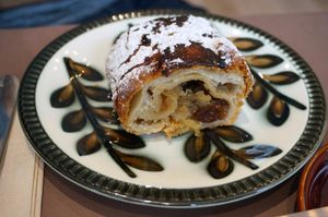 Apple Strudel at Recollets in Antwerpen