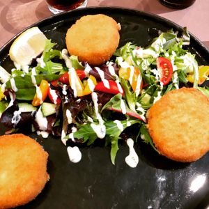 recollets cheese croquettes! YUM   at Recollets in Antwerpen