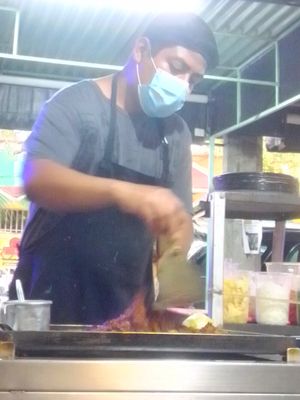 Taquero at Por Siempre Vegana Vol II in Mexico City