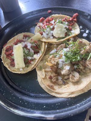 Even more tacos   at Por Siempre Vegana Vol II in Mexico City