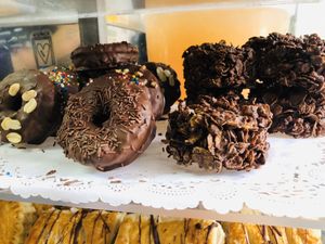 Donuts  at Por Siempre Vegana Vol II in Mexico City