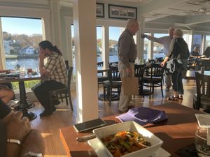   at S&P Oyster Company in Mystic