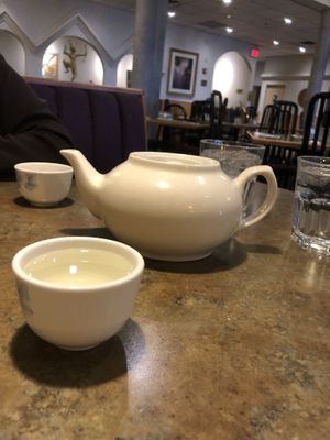 Lemongrass tea   at The King and I in Rochester