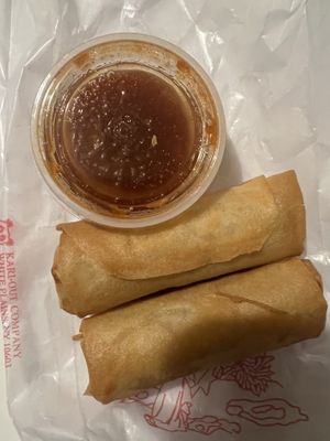 Fried Vegetable Roll  at The King and I in Rochester