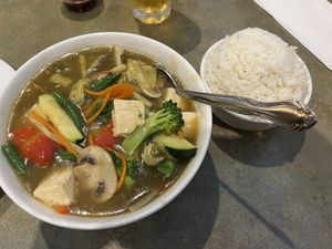 Wild Curry Vegetables   at The King and I in Rochester