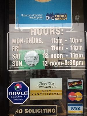 Hours 2017  at The King and I in Rochester