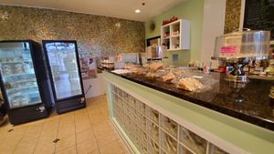 Counter at To Your Health Bakery in Winston-salem