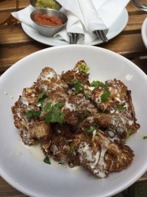 Cauliflower at Hummus Bar - Hollan Erno in Budapest