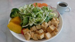 Tofu salad  at Salad Memory in Phuket