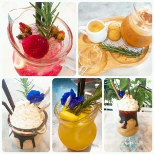 Chill Café with beach front sea view at Salad Memory in Phuket