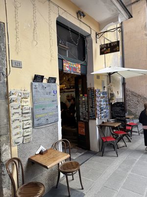   at Pan e Vin in Corniglia