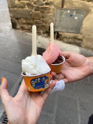   at Alberto Gelateria in Corniglia