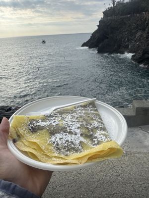 Chocolate Crepe  at 5 Terre in Manarola