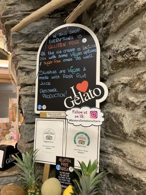 Plenty of vegan options  at 5 Terre in Manarola