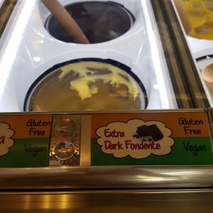 Vegan clearly labelled at 5 Terre in Manarola