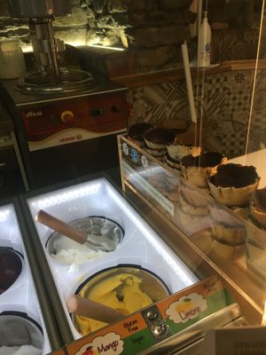 Vegan cones  at 5 Terre in Manarola