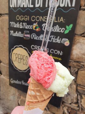  at Gelateria Corniglia in Corniglia