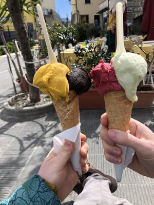   at Gelateria Corniglia in Corniglia