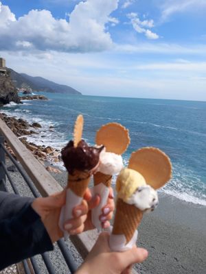  at La Scogliera Gelateria in Monterosso Al Mare