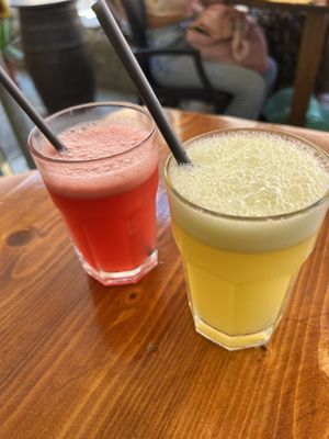 Lemon, ginger and apple is mine   at Lunch Box in Vernazza