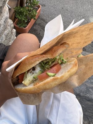   at Lunch Box in Vernazza