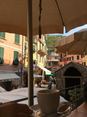 Espresso  at Lunch Box in Vernazza