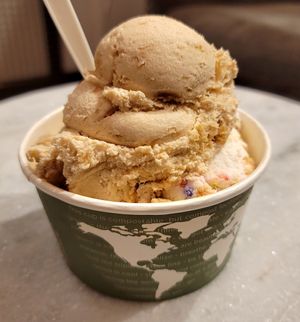 3 scoop sundae size. Rooibos & Oat, Earl Grey Shortbread, Birthday Cake at FoMu - Tremont in Boston
