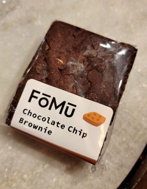 Brownie (gf) at FoMu - Tremont in Boston