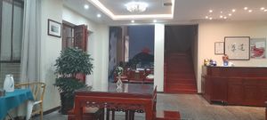 Inside the restaurant  at Shangdao Vegetarian 上道素食 in Xian