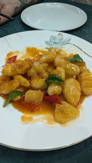 Sweet sour chunks at Shangdao Vegetarian 上道素食 in Xian