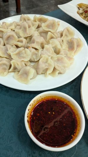Dumplings at Shangdao Vegetarian 上道素食 in Xian
