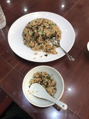 Fried rice at Shangdao Vegetarian 上道素食 in Xian