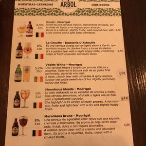 Drink at Bistro Arbol in Lanzarote